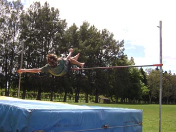 Tiaan Brownless high jump