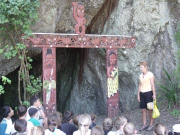 Muriwai's cave