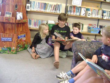 Reading to juniors