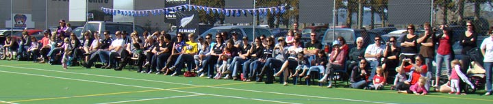 Awakeri Rugger World Cup opening ceremony. Spot the Aussie!